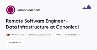 Remote Software Engineer – Data Infrastructure at Canonical Nigeria